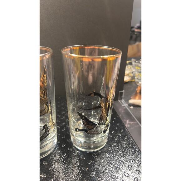 Gold Rimmed Bird Glasses - Picture 6 of 6